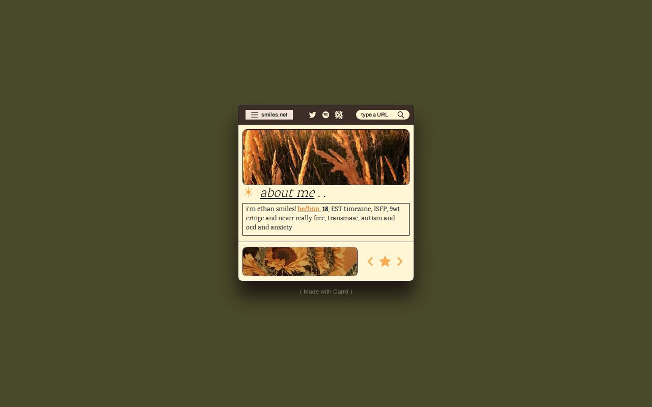 Carrd profile picture for @ranchers